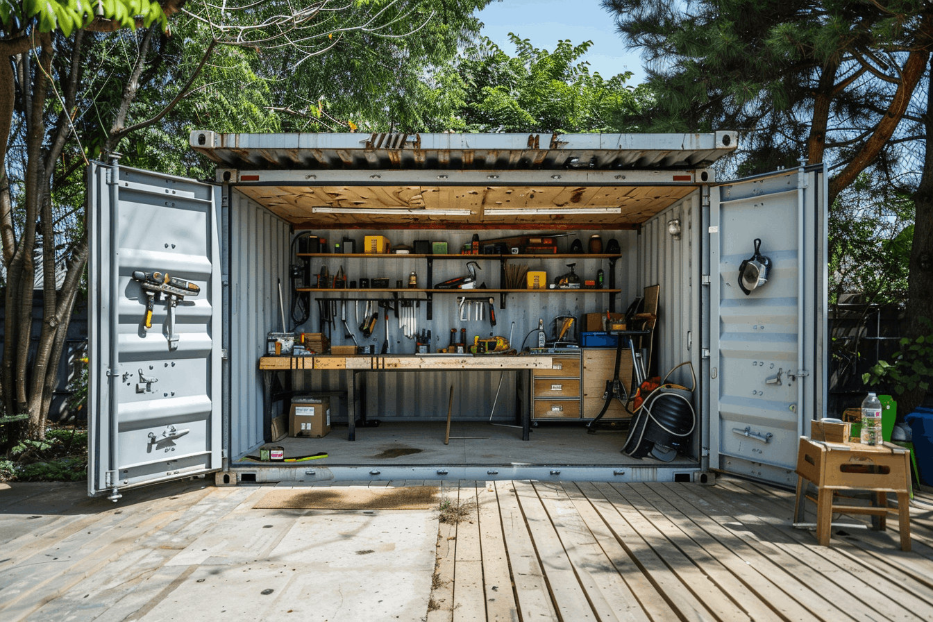 Comment créer un atelier dans un container sans mauvaises surprises