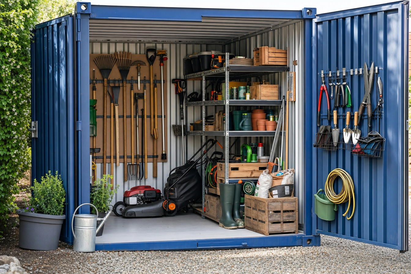 Stockage outils jardin : guide pratique